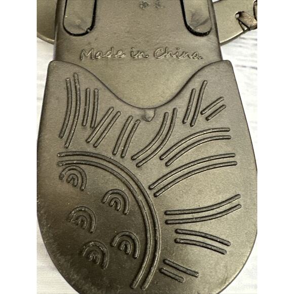 Jack Rogers Brown Georgica Jelly Slide Flip Flop Sandals Womens 7 - Picture 6 of 8